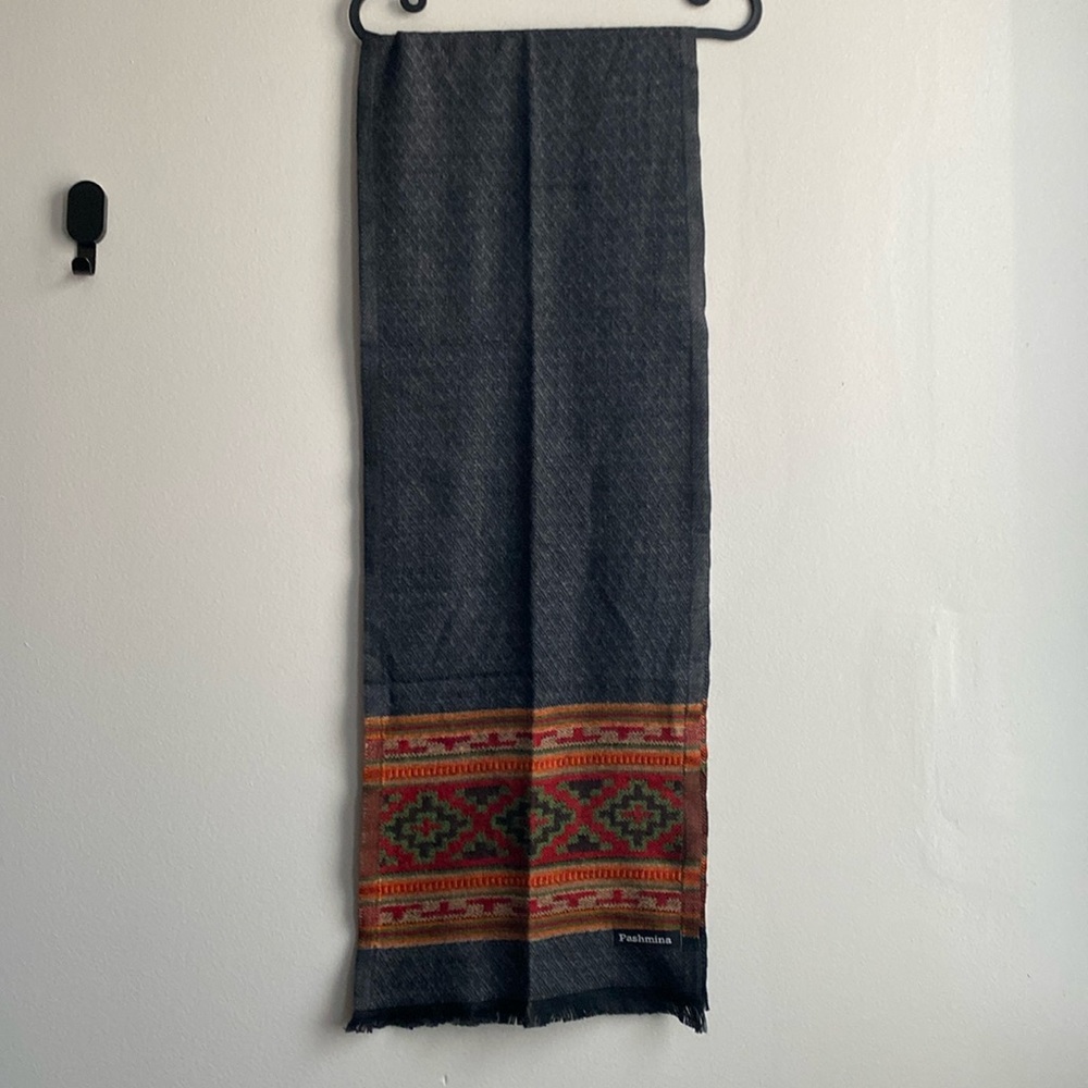 Pashmina black scarf